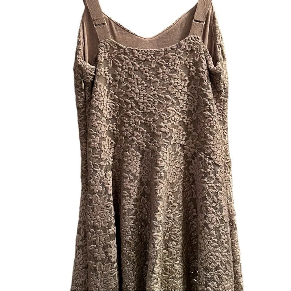 Free People Foil Ombré Lace Dress Size Small - Picture 5 of 8
